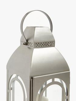 John Lewis Henley Lantern, Small - view 2, Grey