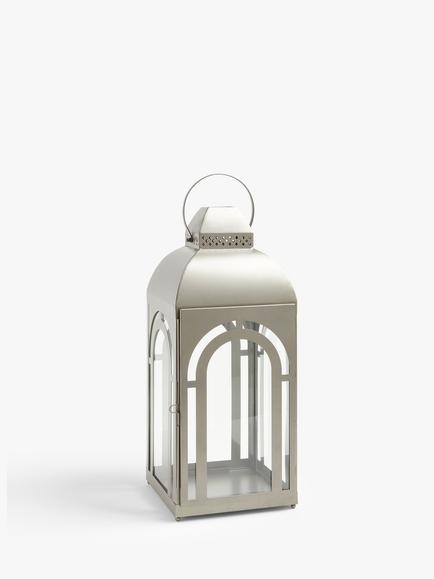 John Lewis Henley Lantern, Large, Grey