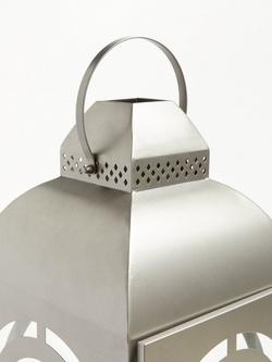 John Lewis Henley Lantern, Large - view 2, Grey