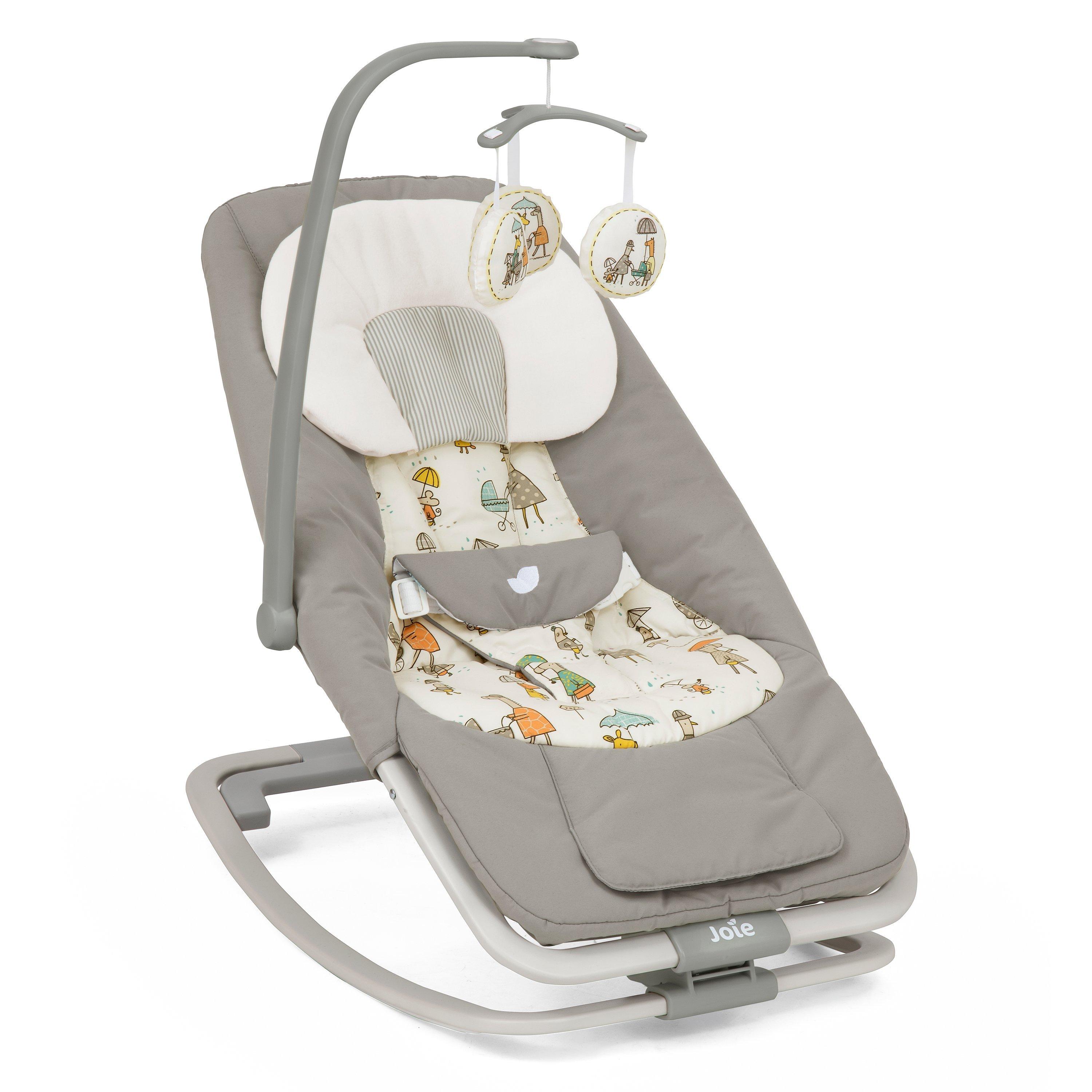 Joie Baby Dreamer Baby Bouncer In The Rain