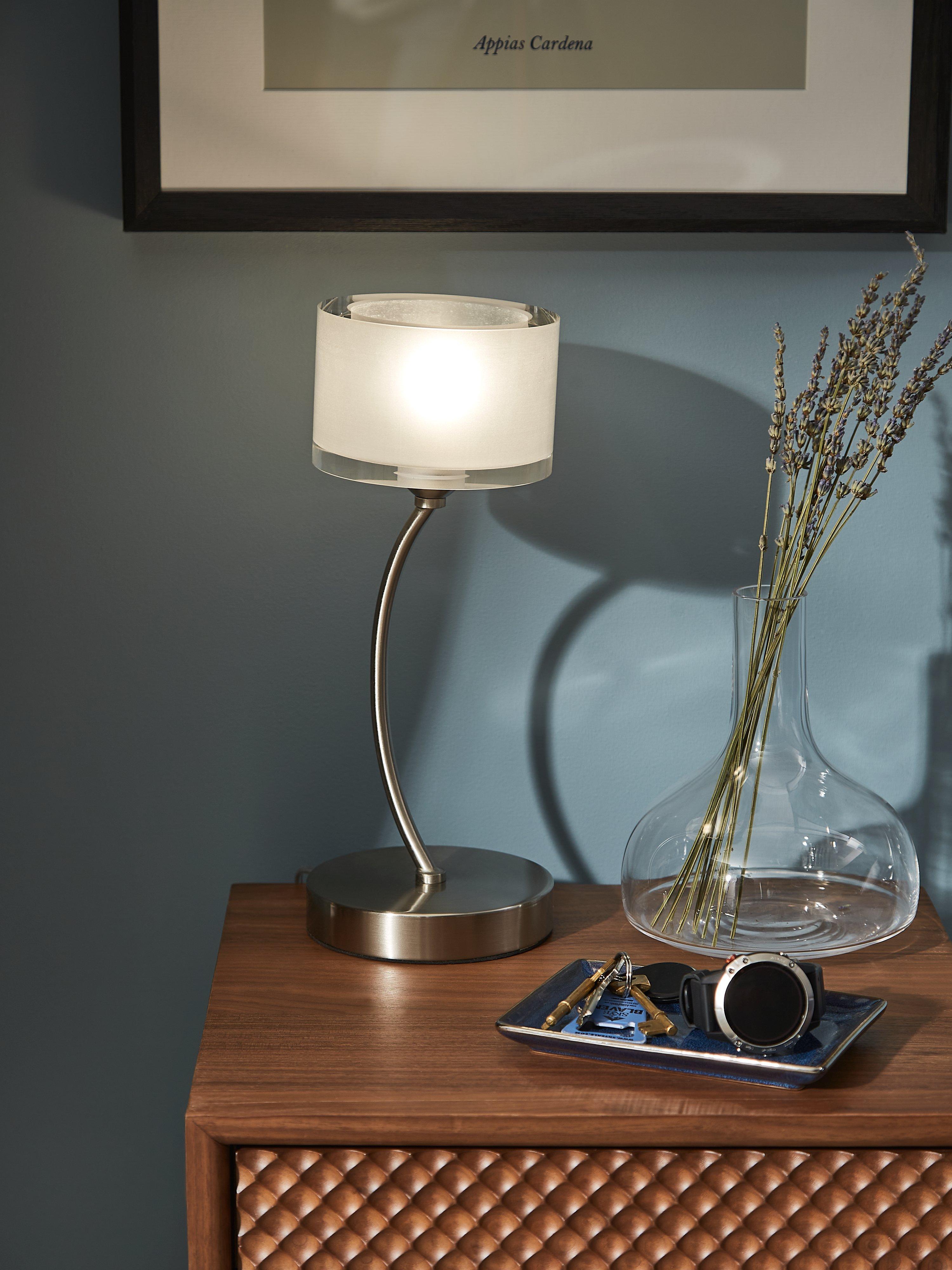 John lewis touch bedside table lamps sales
