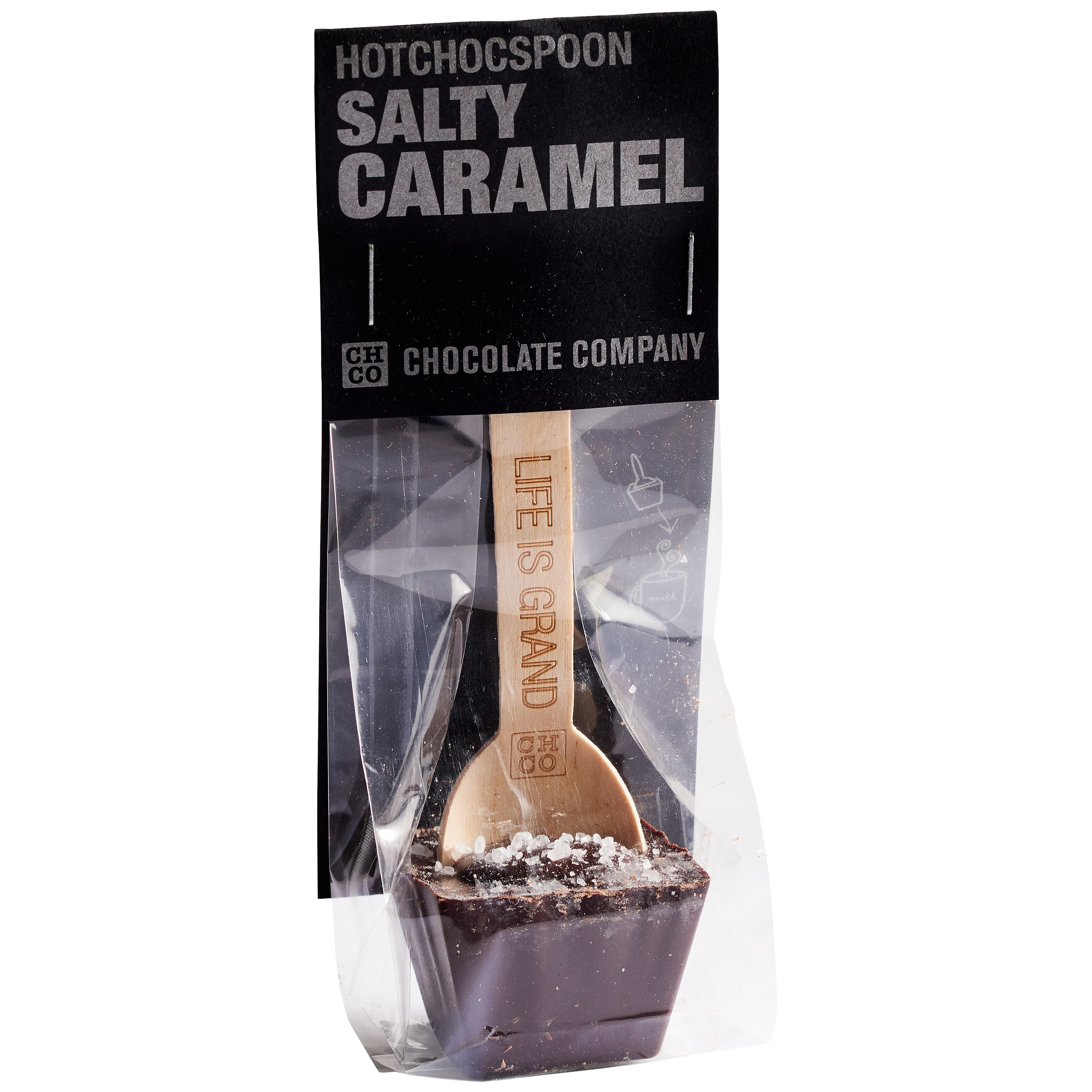 Chocolate Company Hot Choc Spoon, Salted Caramel