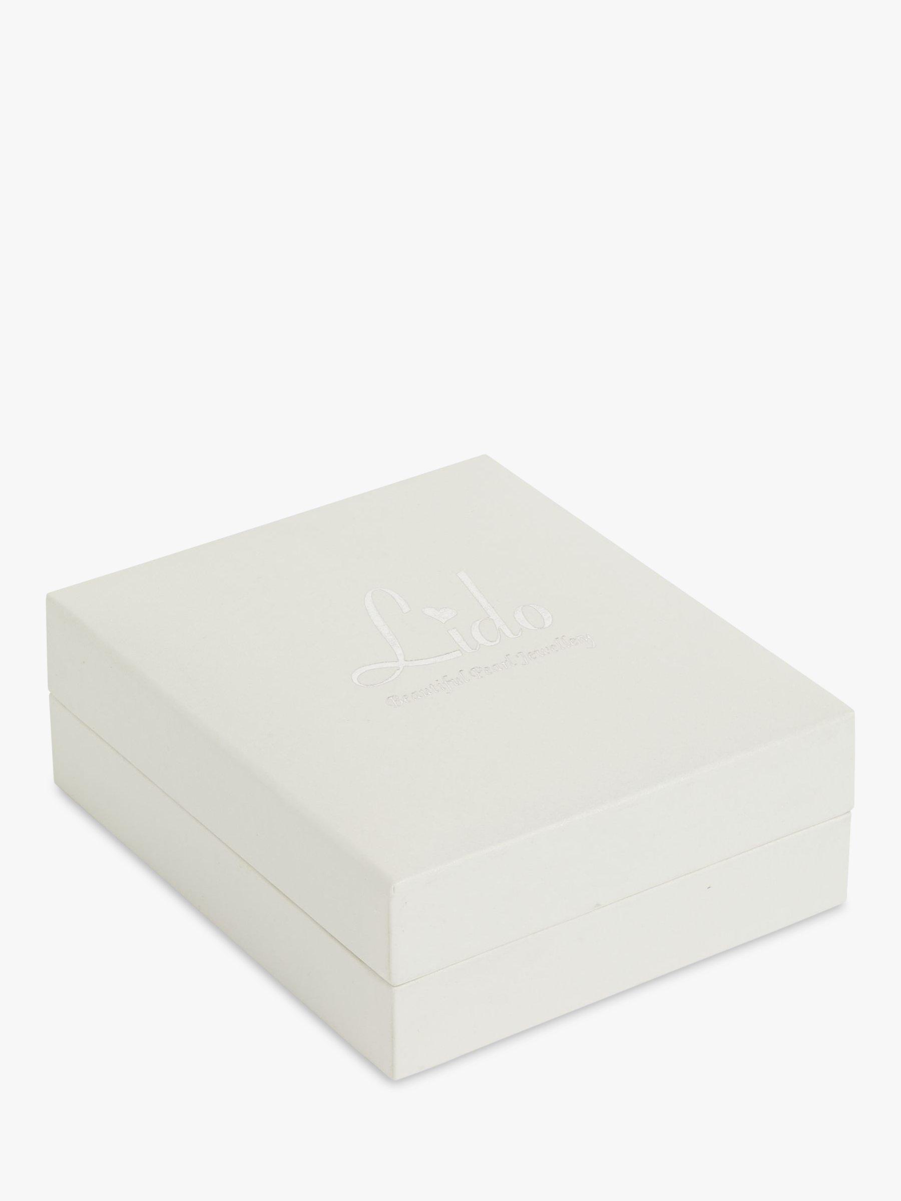 Product image 6 of 6, which shows Lido Necklace and Earring Set, White