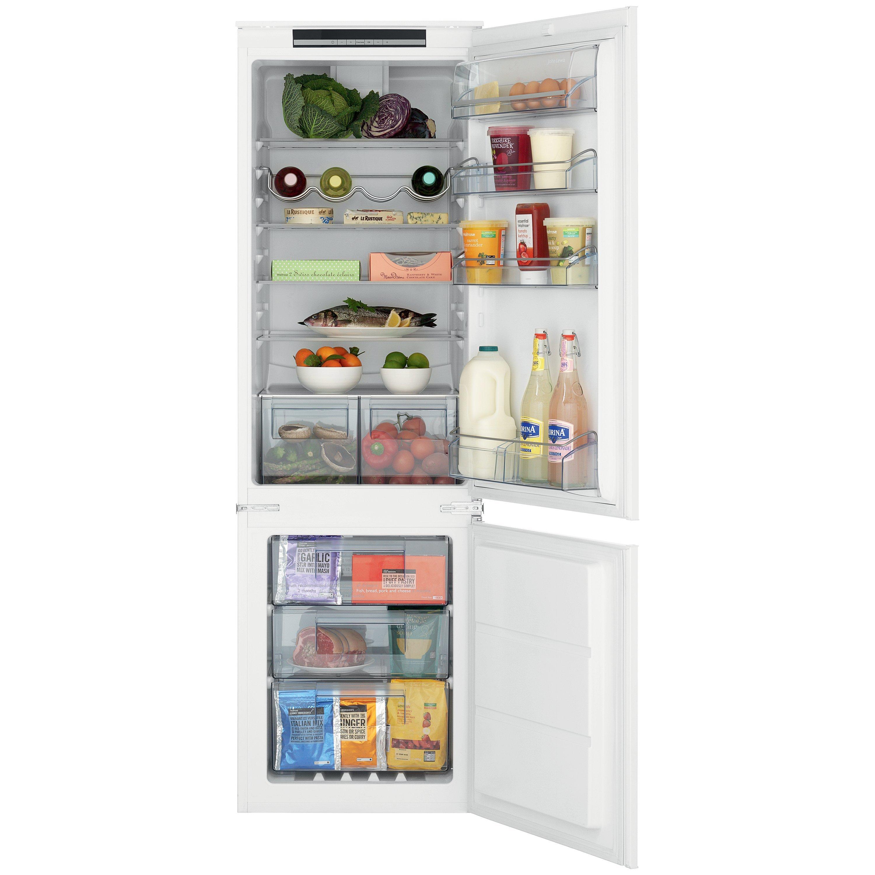 John Lewis Partners JLBIFF1810 Integrated Fridge Freezer A Energy Rating 54cm Wide
