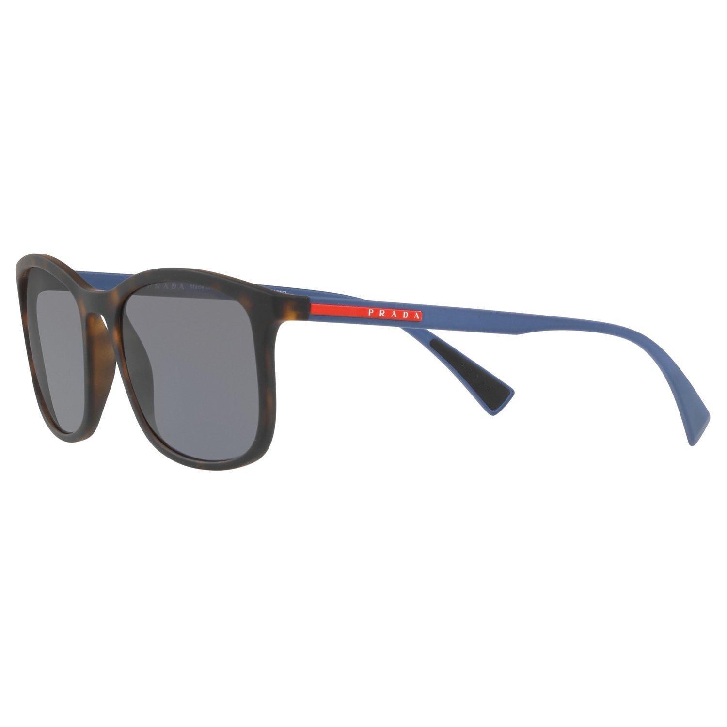 Prada Linea Rossa PS 01TS Men s Polarised Rectangular Sunglasses