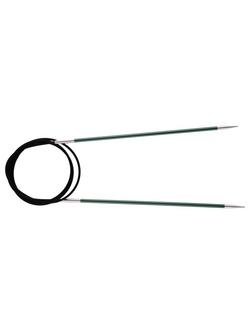 KnitPro 40cm Zing Fixed Circular Knitting Needles, Jade