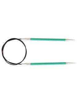 KnitPro 40cm Zing Fixed Circular Knitting Needles, Emerald