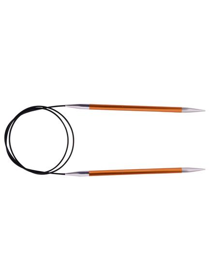KnitPro 80cm Zing Fixed Circular Knitting Needles, Camelia