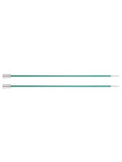 KnitPro Zing Single Pointed 30cm Knitting Needles, Emerald