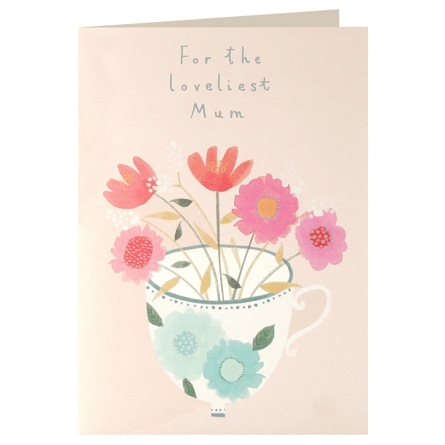 James Ellis Stevens Flowers Above and Below Mother's Day Card