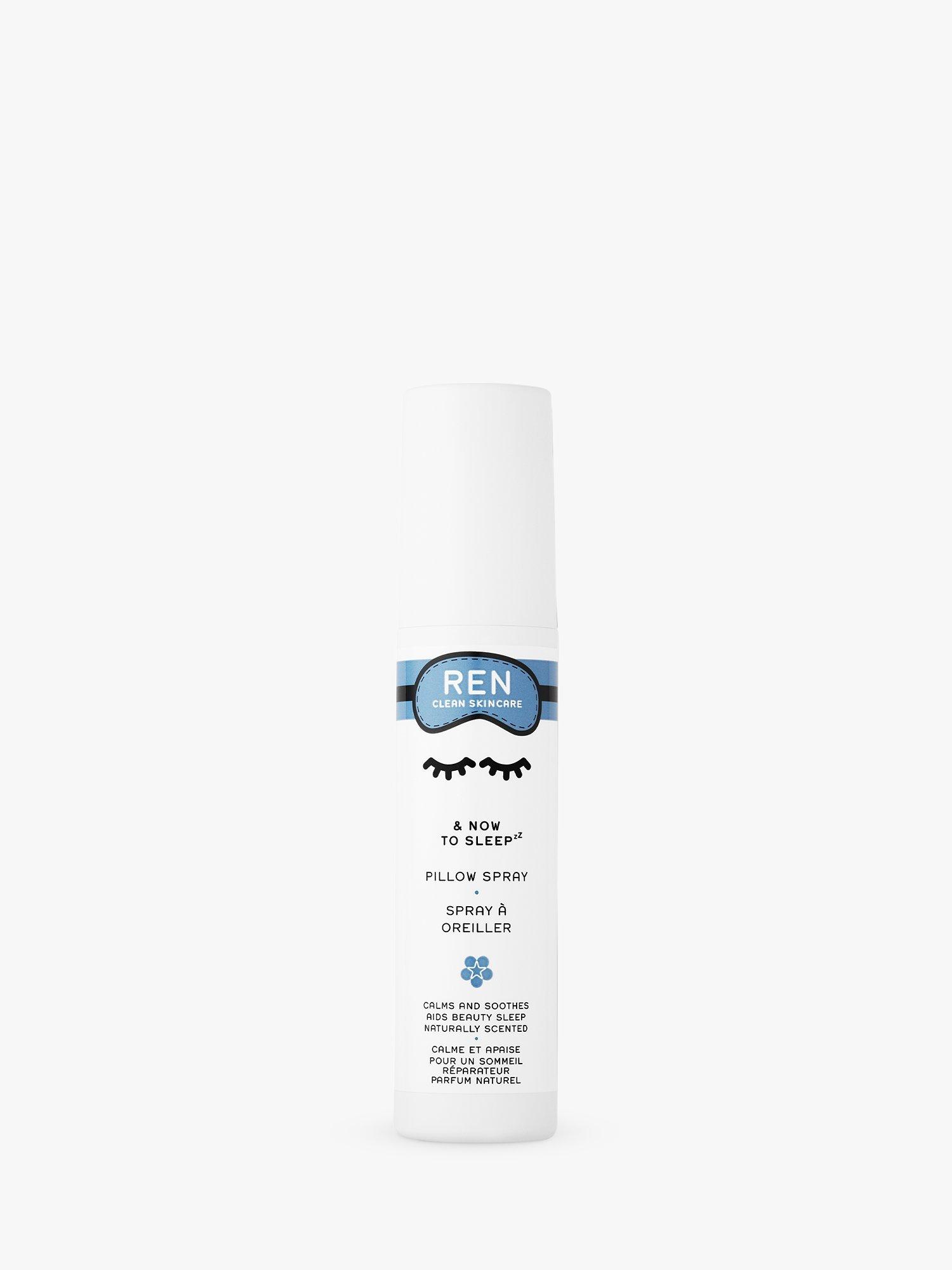 REN Clean Skincare & Now To Sleep Pillow Mist Spray, 75ml