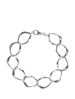 Nina B Silver Sterling Bracelet, Silver, Silver