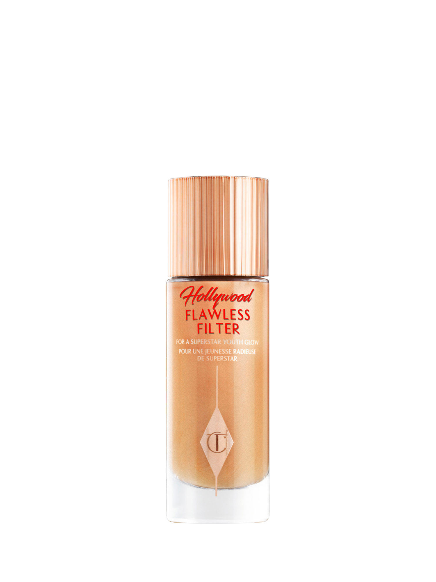 Product image 1 of 7, which shows Charlotte Tilbury Hollywood Flawless Filter, 5 Tan