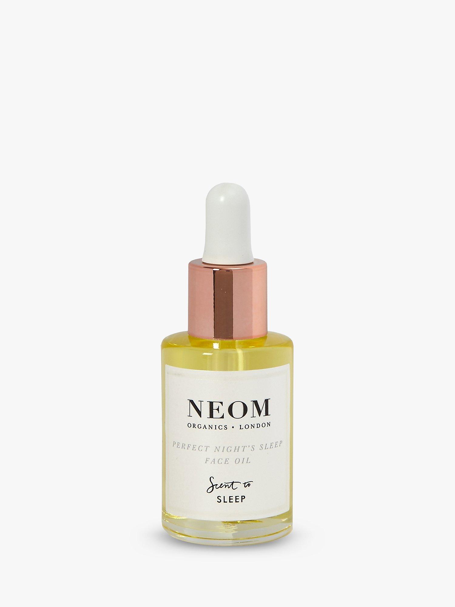 Product image 1 of 2, which shows NEOM Wellbeing London Perfect Night's Sleep Face Oil, 28ml