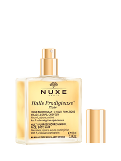 NUXE Huile Prodigieuse® Riche Multi-Purpose Nourishing Oil Spray Bottle, 100ml - view 2, 