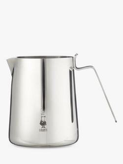 Bialetti Stainless Steel Milk Froth Pitcher, 500ml, Silver