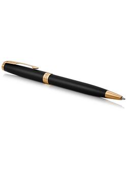 PARKER Sonnet Lacquer Ballpoint Pen - view 2, Black/Gold