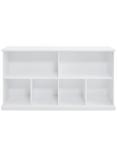 Great Little Trading Co Abbeville Long Shelf Unit, White