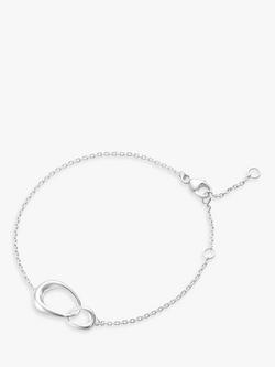 Georg Jensen Offspring Sterling Silver Charm Bracelet, Silver, Silver