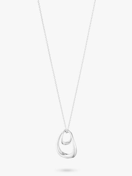Georg Jensen Offspring Sterling Silver Pendant Necklace, Silver, Silver