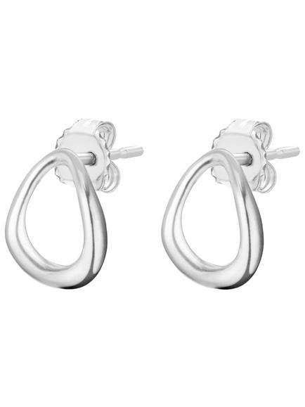 Georg Jensen Offspring Sterling Silver Post Earrings, Silver - view 2, Silver