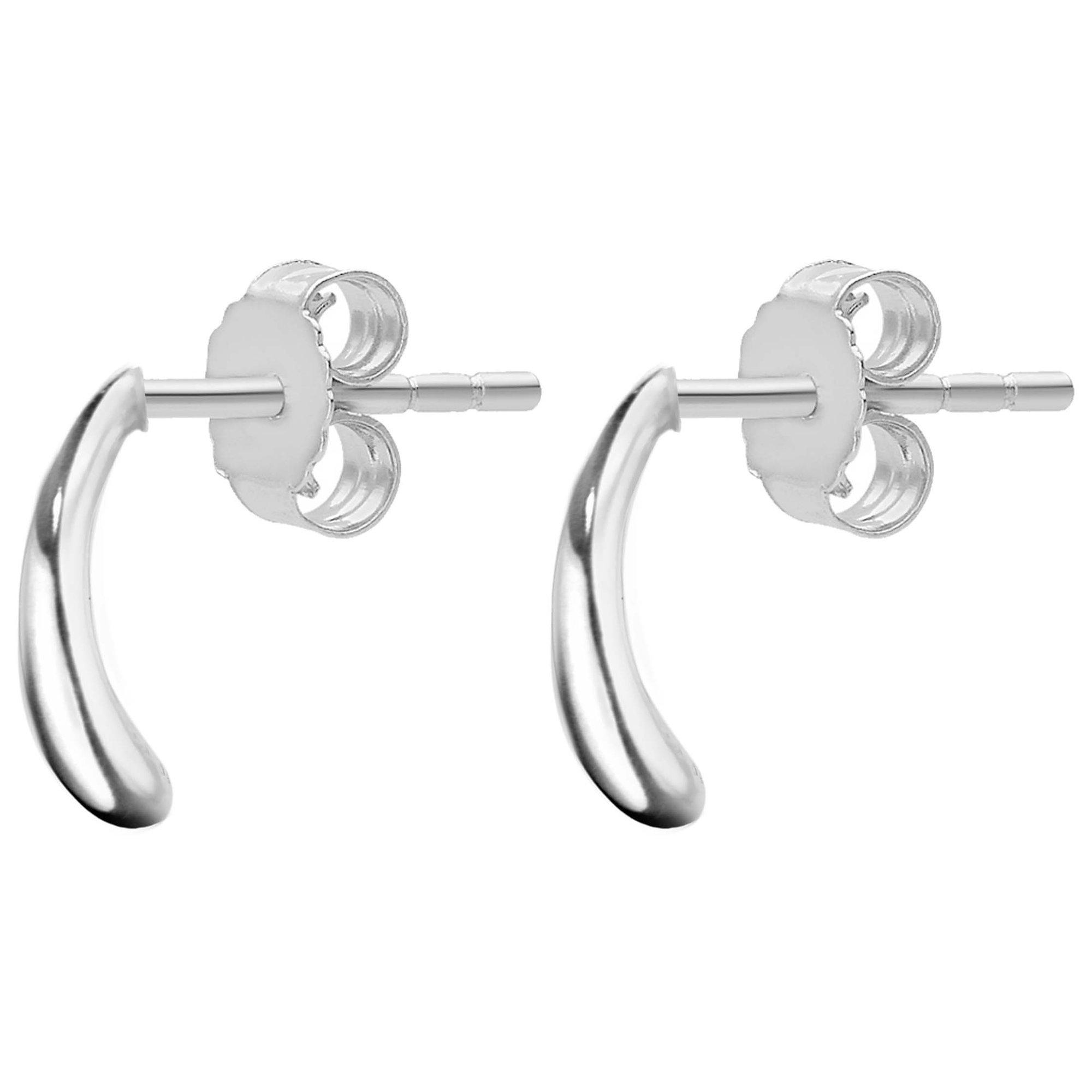 Georg Jensen Offspring Sterling Silver Post Earrings, Silver