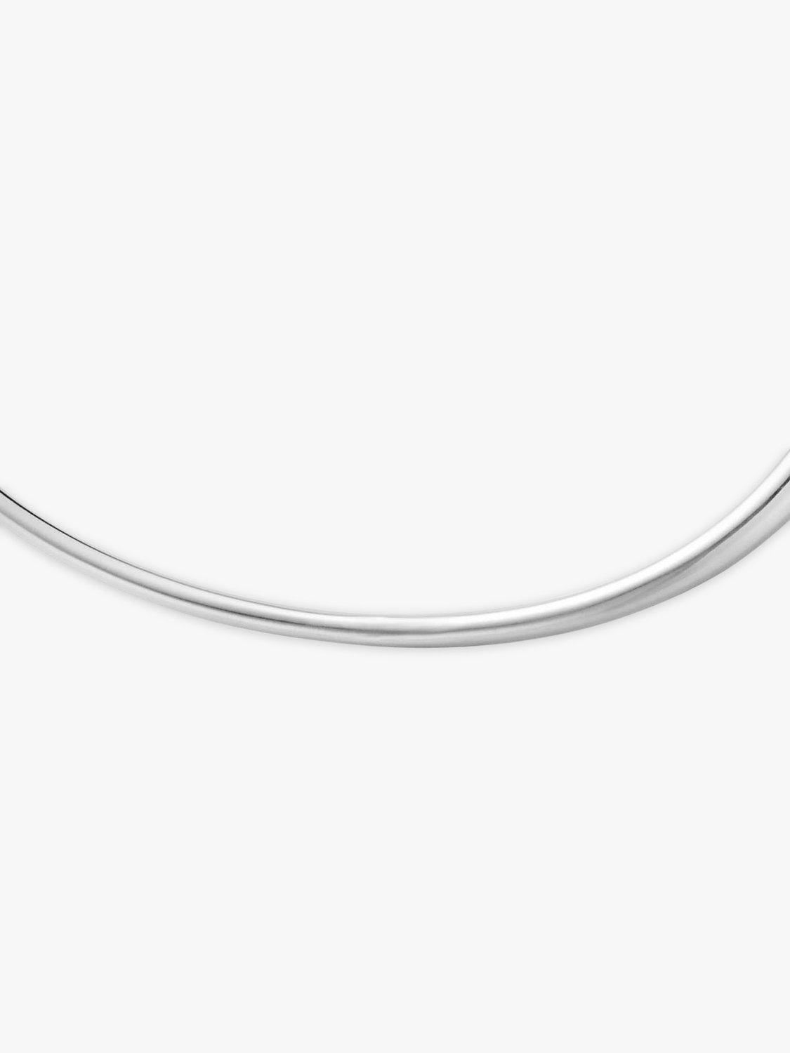 Product image 2 of 5, which shows Georg Jensen Offspring Sterling Silver Bangle Bracelet, Silver