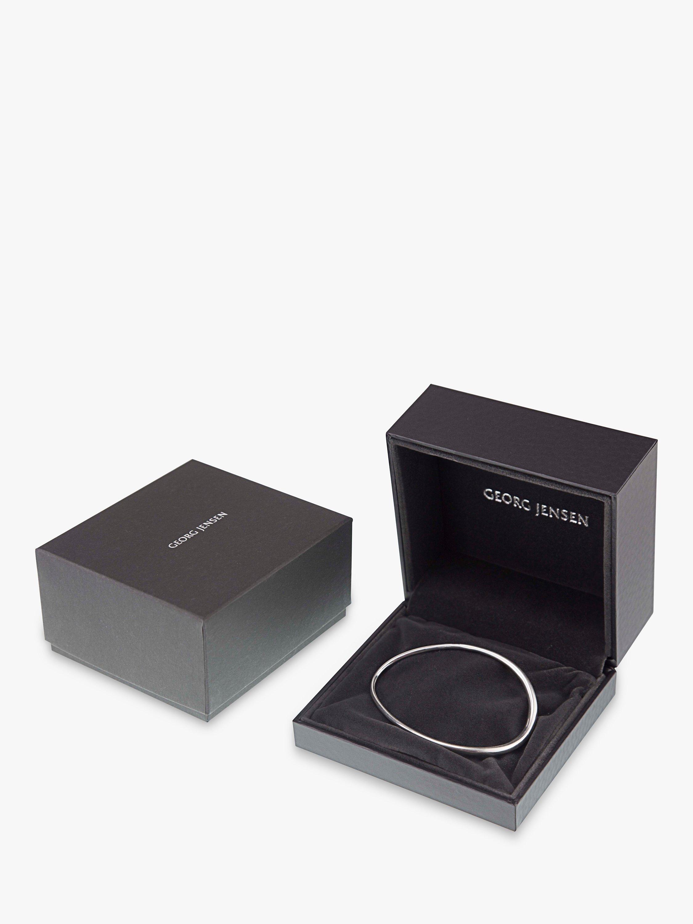 Product image 5 of 5, which shows Georg Jensen Offspring Sterling Silver Bangle Bracelet, Silver