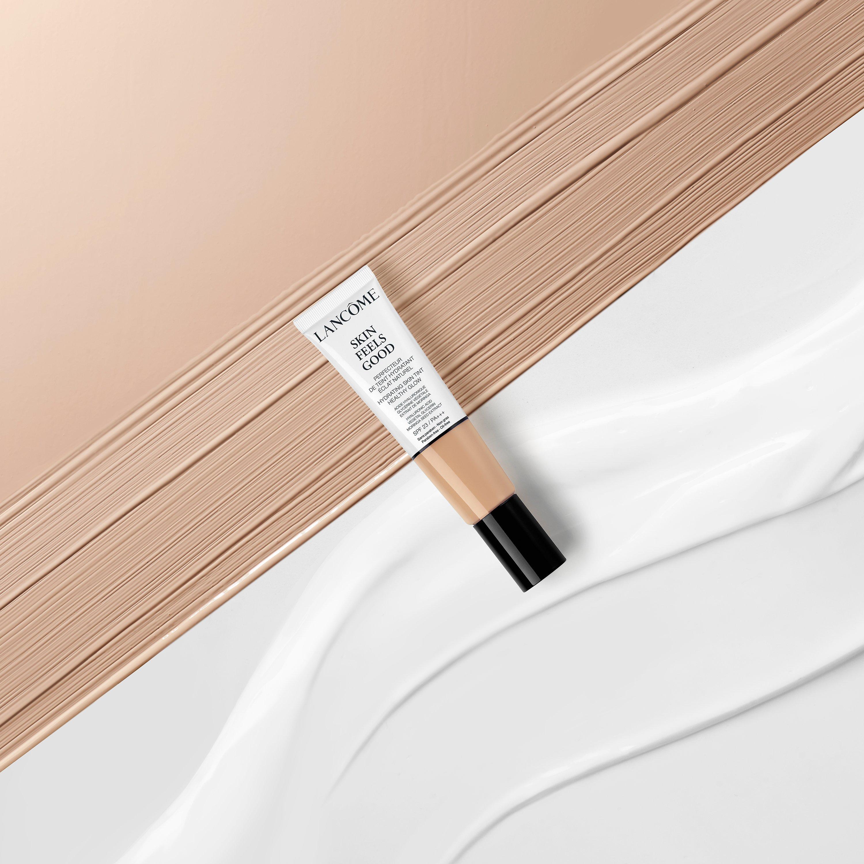 Product image 2 of 3, which shows Lancôme Skin Feels Good Foundation, 12 Sunny Amber