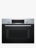 Bosch Series 4 CMA583MS0B Built-In Combination Microwave with Grill, Stainless Steel