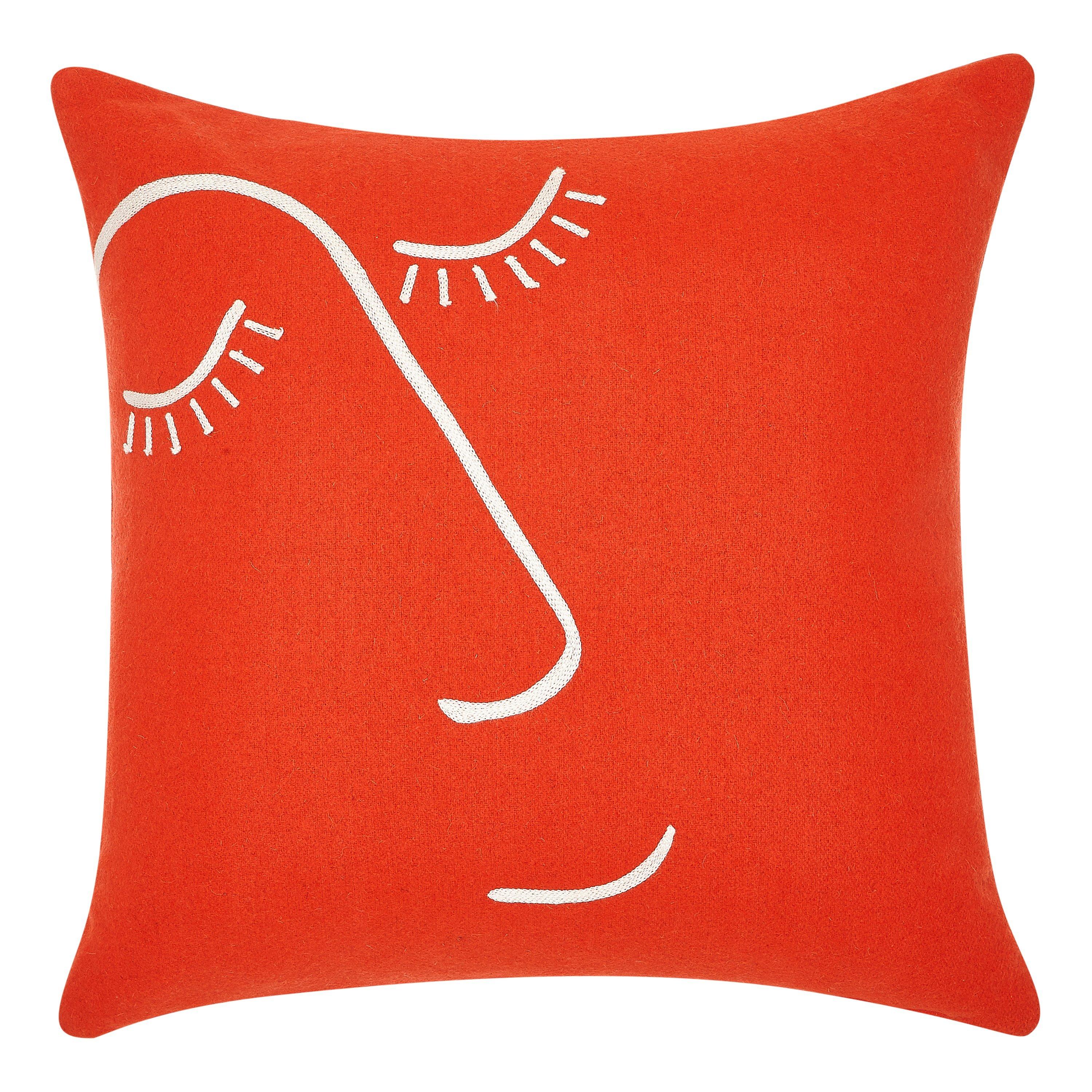 House by John Lewis Snooze Embroidery Cushion