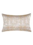 John Lewis Kyla Cushion, Gold / Silver