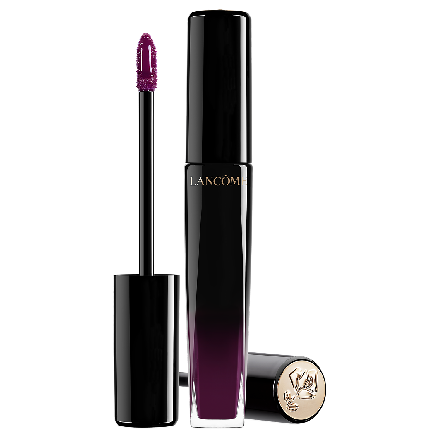Product image 1 of 2, which shows Lancôme L'absolu Lacquer Lipstick, 490 Not Afraid