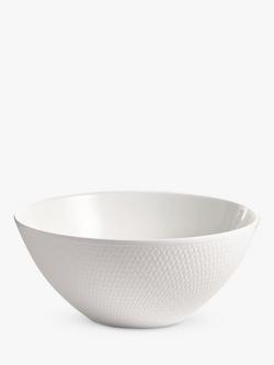Wedgwood Gio Bone China Cereal Bowl, 16cm, White, White