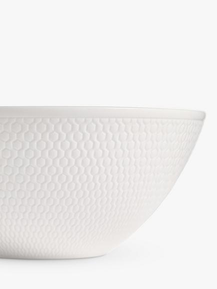 Wedgwood Gio Bone China Cereal Bowl, 16cm, White - view 2, White