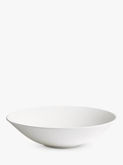 Wedgwood Gio Bone China Large Serving Bowl, 28cm, White, White