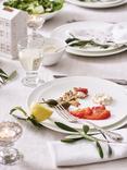 Wedgwood Gio Bone China Dinner Plate, 28cm, White