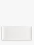 Wedgwood Gio Bone China Rectangular Serving Dish, 32cm, White