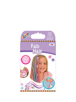 Galt Fab Hair Extension and Chalks Kit - view 2, Multi