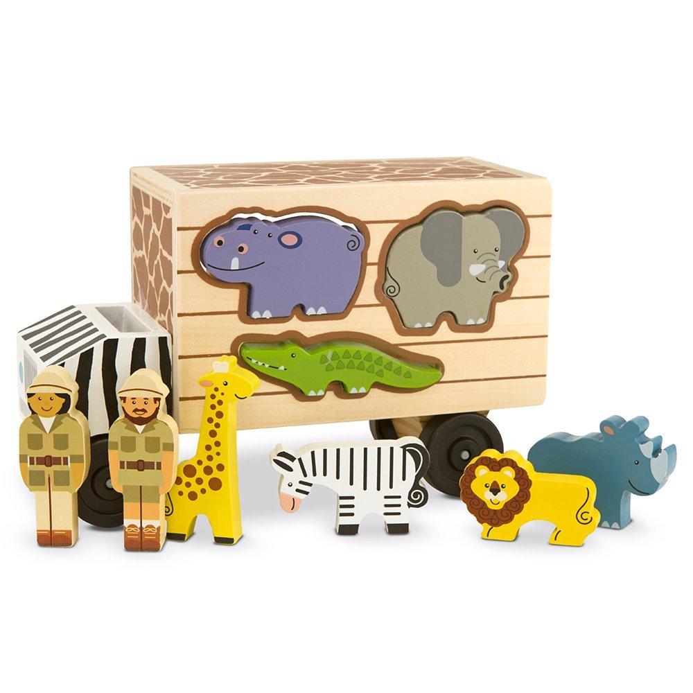 Melissa and doug zoo truck online