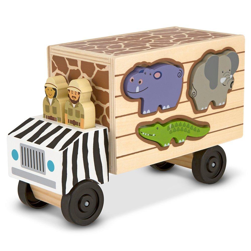 Melissa Doug Safari Shape Sort Truck