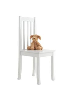 Great Little Trading Co Nelson Desk Chair, White - view 2, White