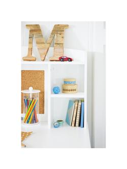 Great Little Trading Co Tall Whittington Desk, White - view 2, White