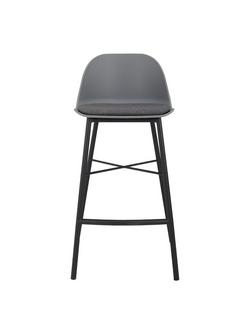 John Lewis Whistler Bar Stool - view 2, Grey