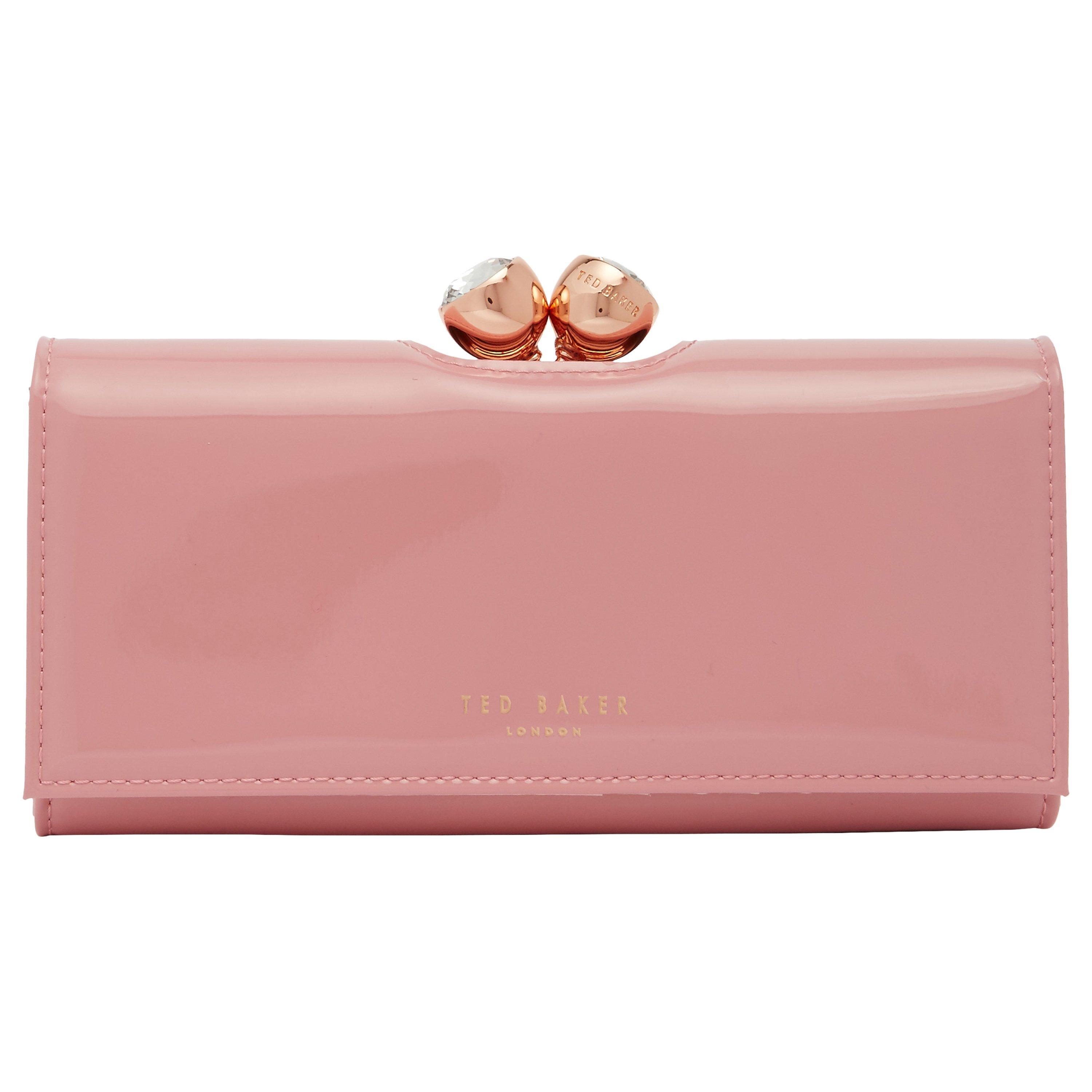 Ted Baker Honeyy Leather Matinee Purse, Dusky Pink