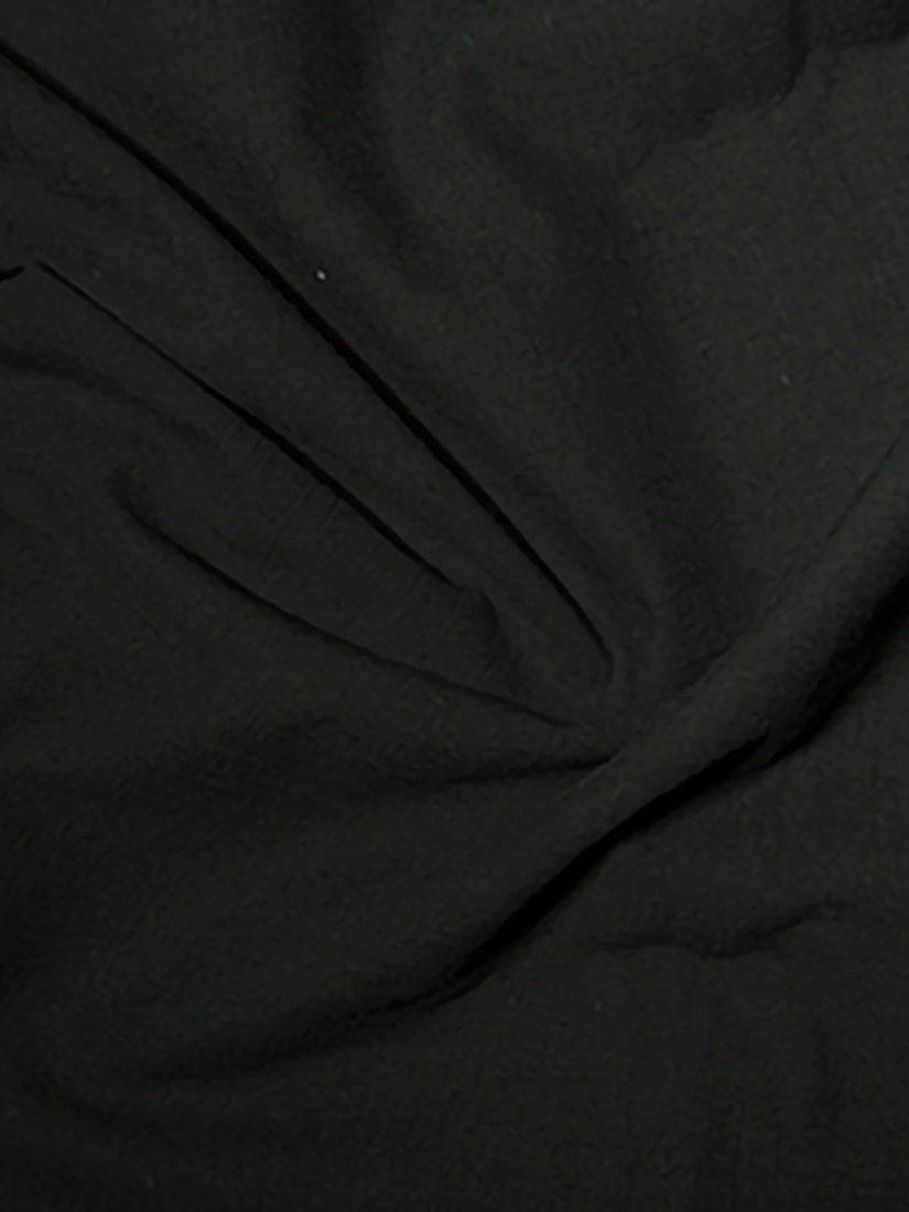 Oddies Textiles Linen Look Fabric, Black