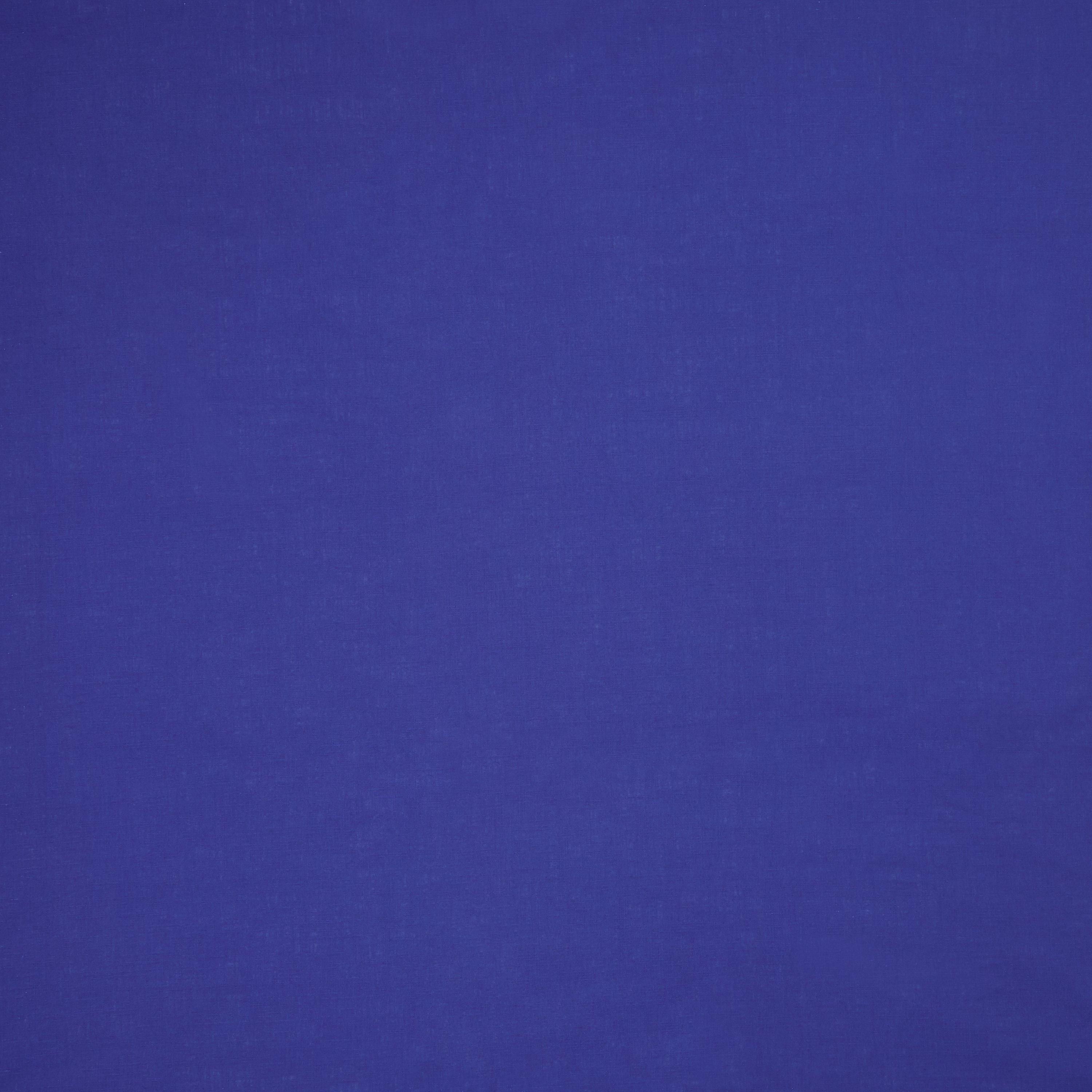 Oddies Textiles Linen Look Fabric, Royal Blue