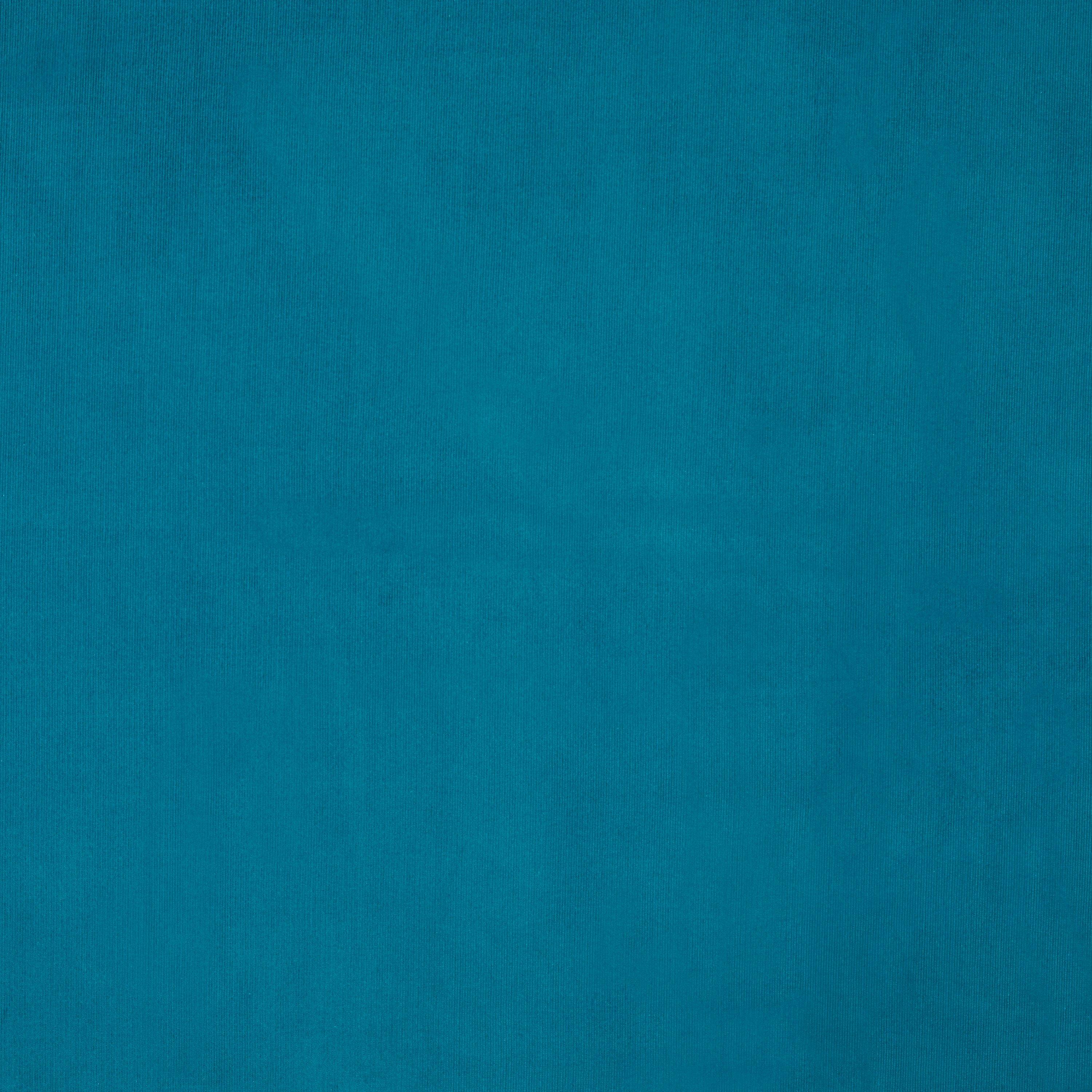 John Louden Needle Cord Fabric, Turquoise