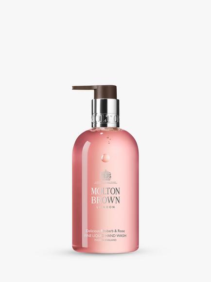 Molton Brown Delicious Rhubarb & Rose Fine Liquid Hand Wash, 300ml, 