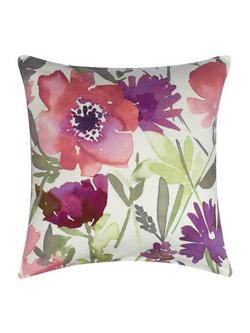 John Lewis Bloom Cushion, Pink